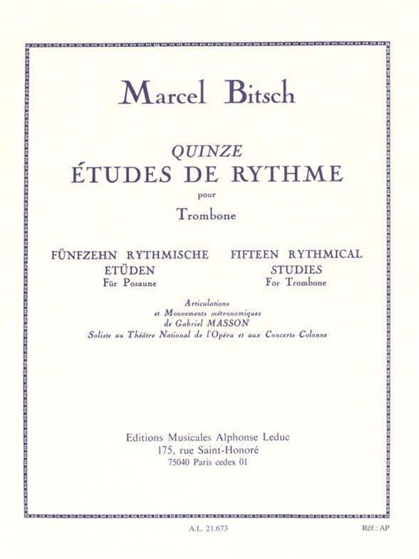 15 Etudes de Rythme