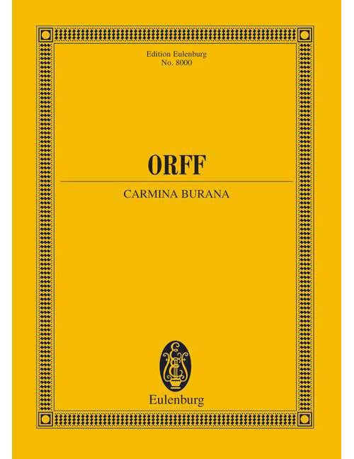 Orff - Carmina Burana - Soloists (Stbar) Choeur Mixte (Satb) Choeur Enf Et Orchestre