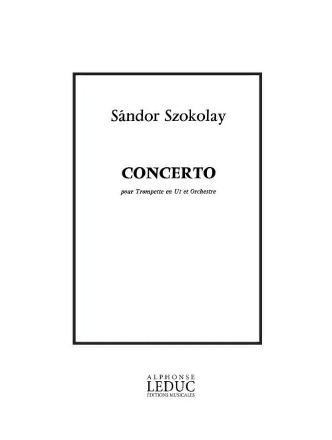 Sandor Szokolay - Concerto Pour Tompette & Piano