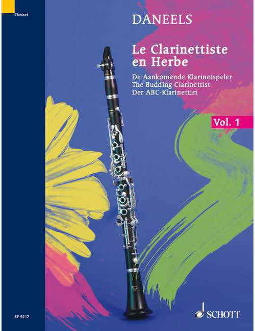 DANEELS FRANCOIS - THE BUDDING CLARINETTIST VOL.1 - CLARINET