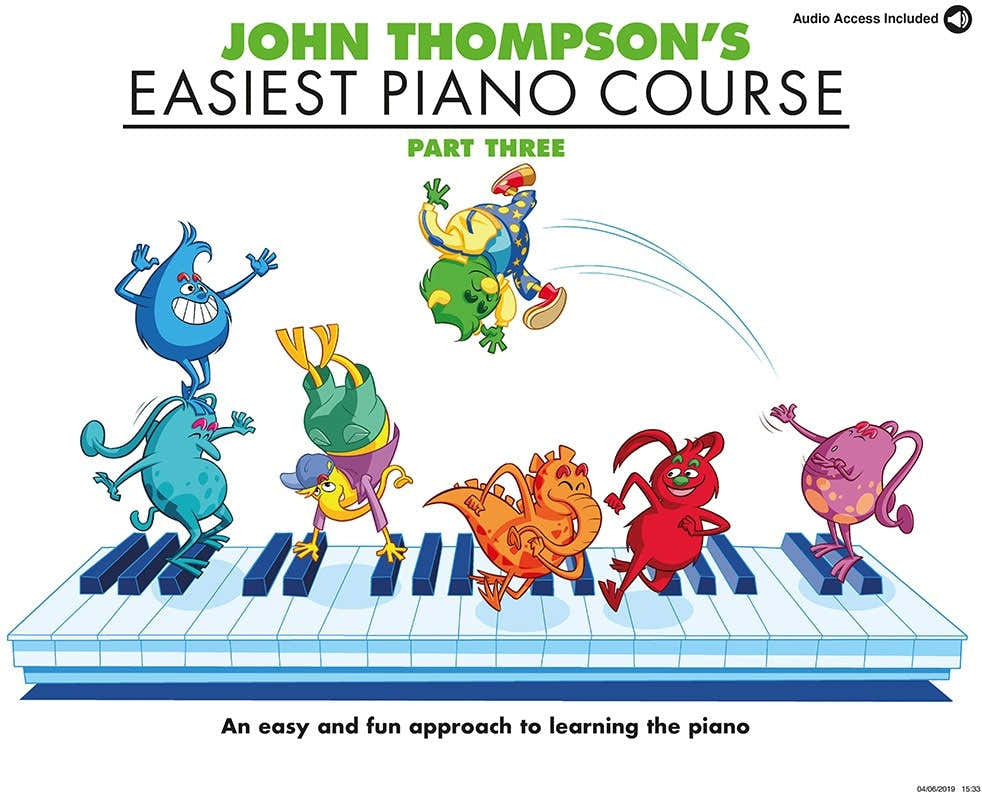 John Thompson's Easiest Piano Course 3 & Audio