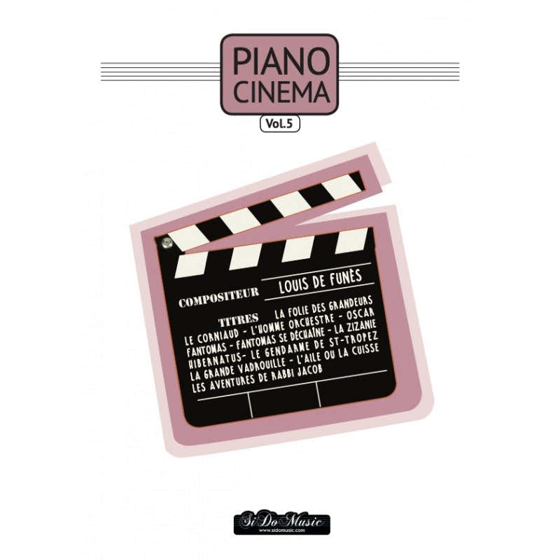 PIANO CINEMA VOL.5 - LOUIS DE FUNES