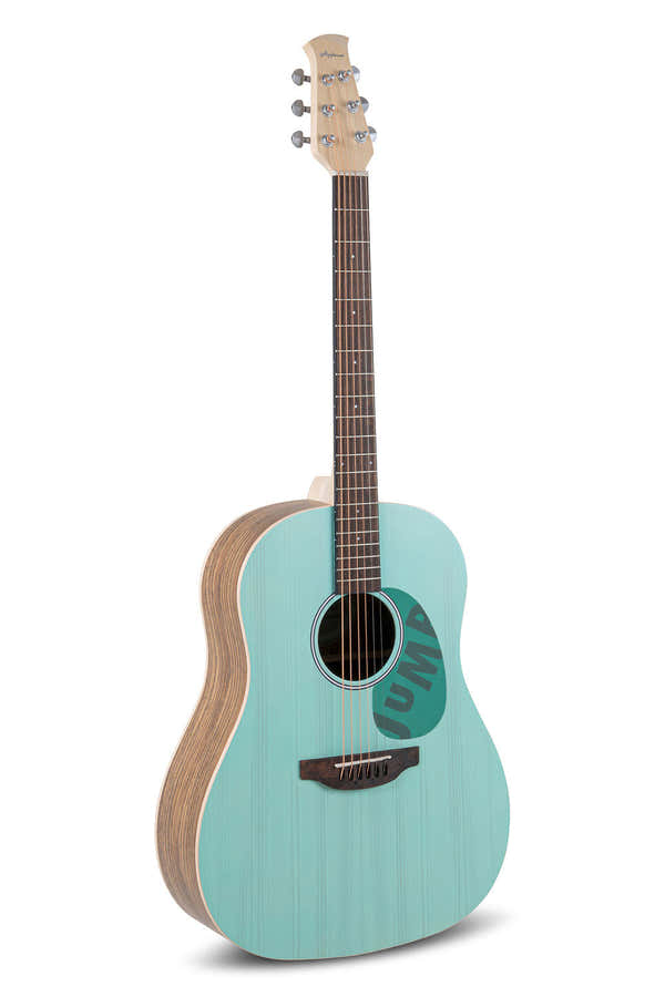 Guitarra Acústica Jump Slope Shoulder Dreadnought Celeste