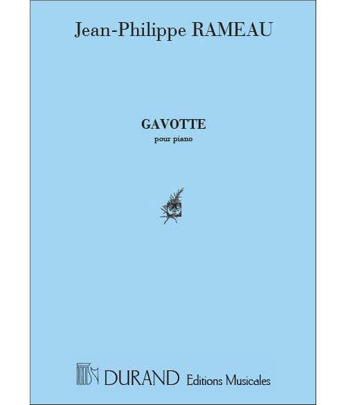 Durand Rameau - Gavotte Variee - Piano