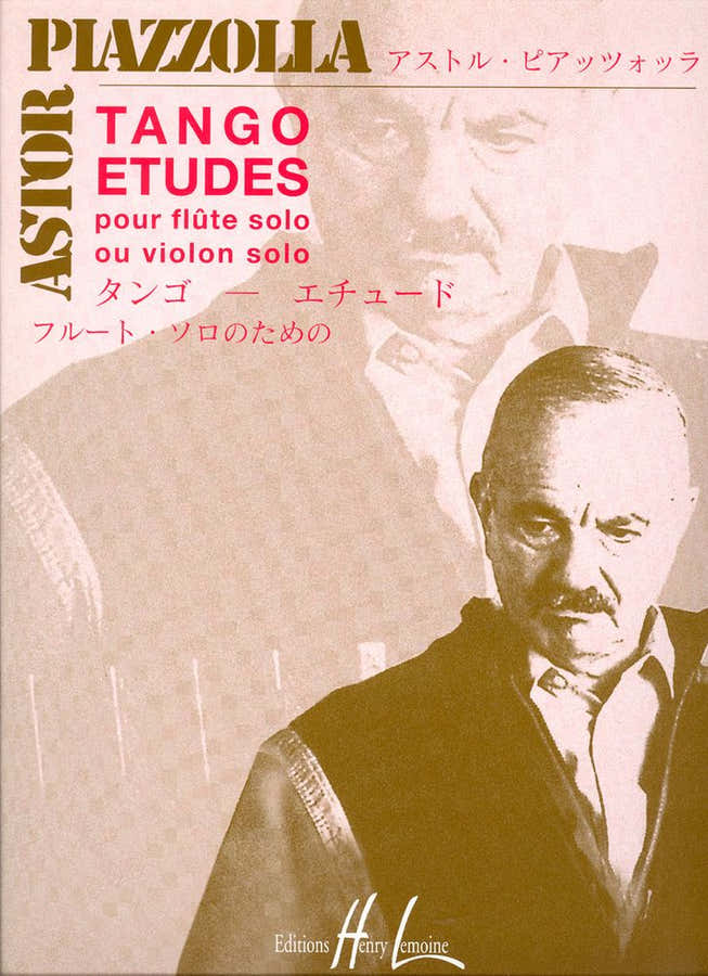 Piazzolla Astor - Tango - Etudes (6) - Flute Ou Violon
