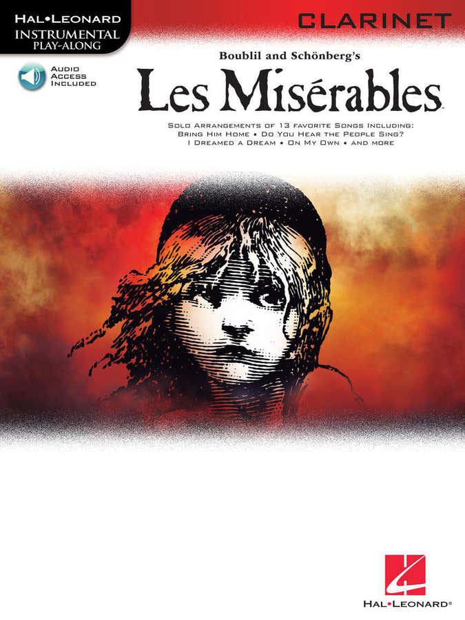 LES MISERABLES + AUDIO EN LIGNE - CLARINET