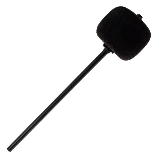 206CKBk Bate De Pedal De Bombo Fieltro Negro Eje Negro