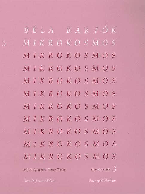 Bartok Bela - Mikrokosmos Vol.3 - Piano