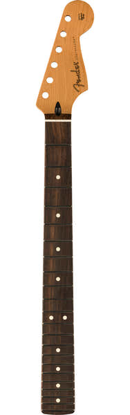 Fender SATIN ROASTED MAPLE STRATOCASTER NECK 22 JUMBO FRETS 12" FLAT OVAL SHAPE