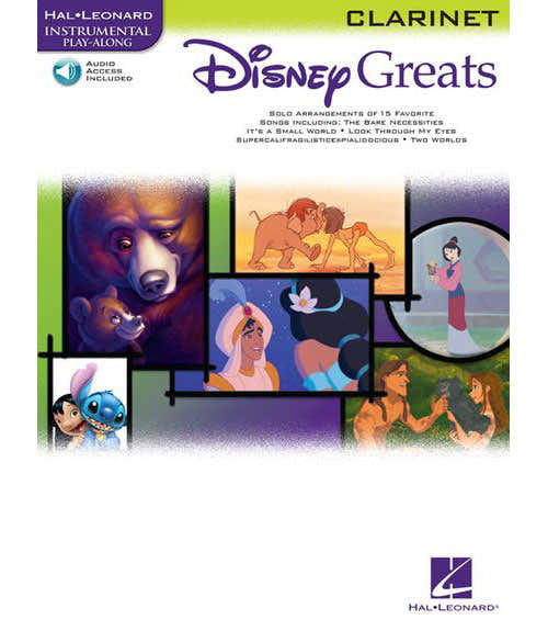 Disney Greats Clarinet + MP3