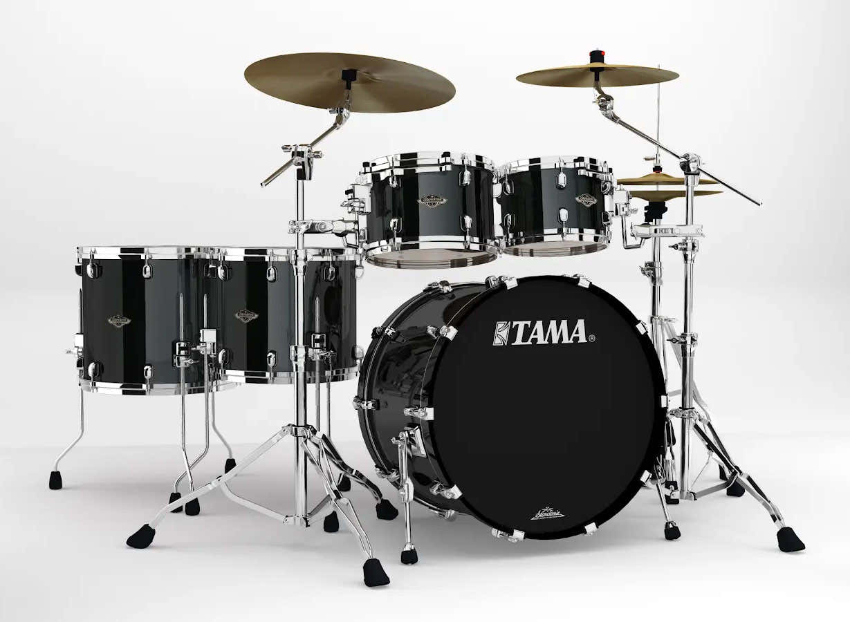 STARCLASSIC WALNUT/BIRCH STUDIO 22" BASS DRUM WBS52RZS-PBK