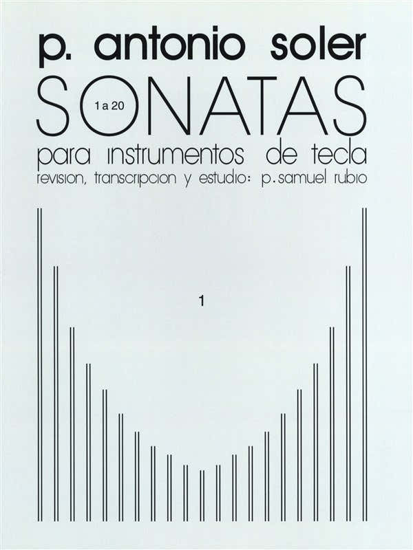 ANTONIO SOLER SONATAS VOLUME ONE - PIANO SOLO