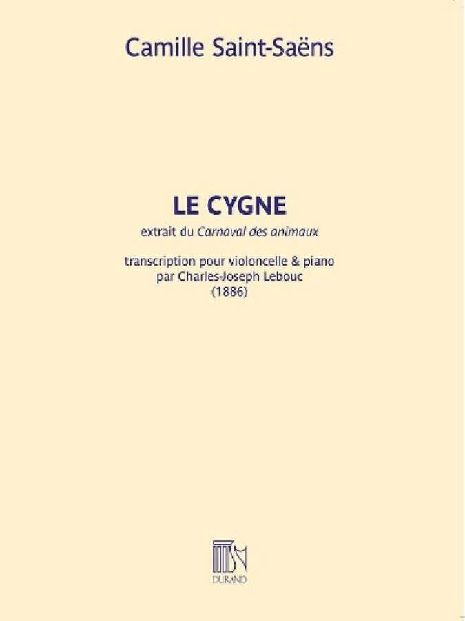 SAINT-saëns Cmaille - Le Cygne - Violoncelle & Piano