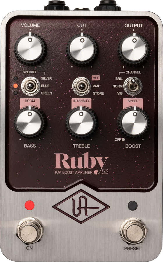 UAFX Ruby '63 Amplificador Top Boost