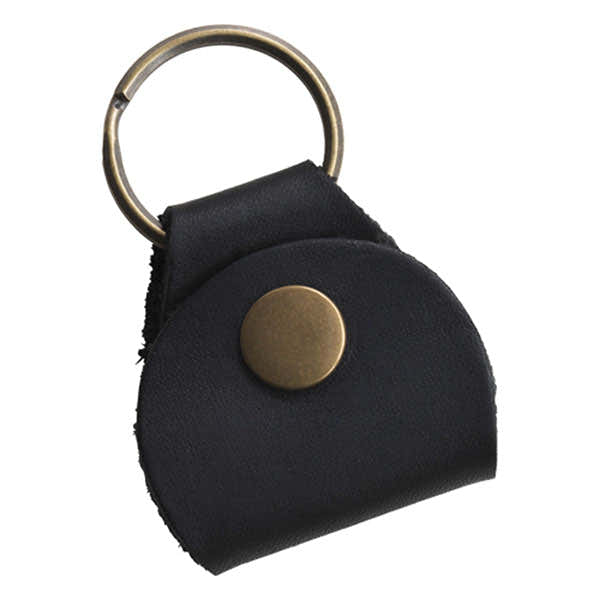 HOME OFFICE AND STUDIO PREMIUM LEATHER PICKHOLDER KEYCHAIN KEYCHAIN