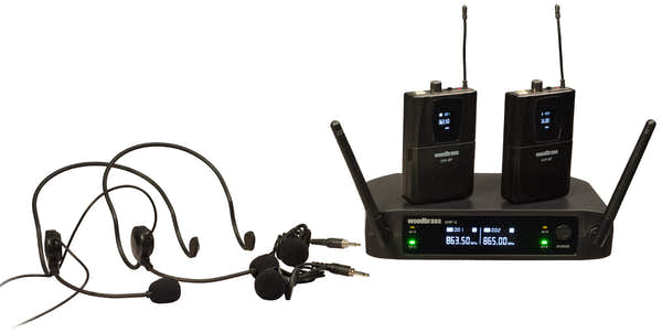 Woodbrass UHF-2HL-F1-3 (863MHZ + 864 MHZ)
