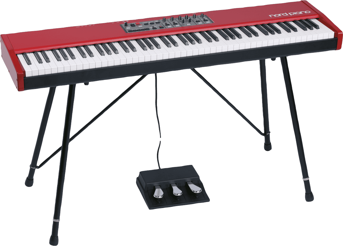 Soporte para teclado KNO SUP negro