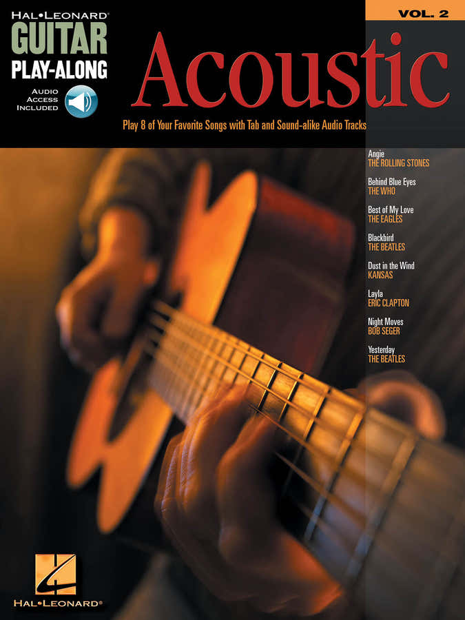 Guitar Play Along Vol.02 - Acoustic + Audio En Ligne - Guitare Tab