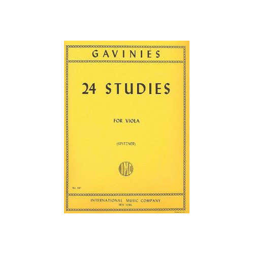 Gaviniès - 24 Studies - Alto