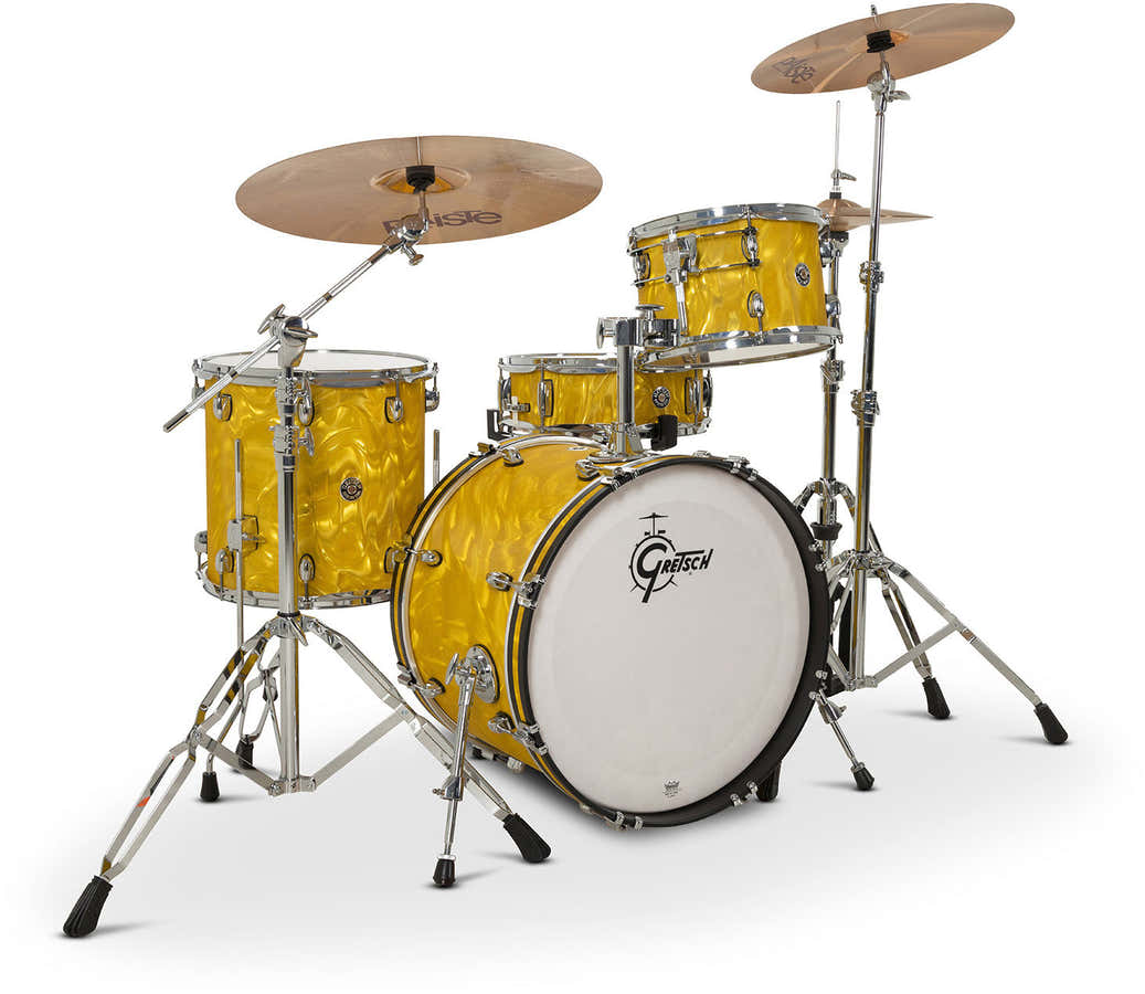 Set de Cascos Catalina Club Yellow Satin Flame
