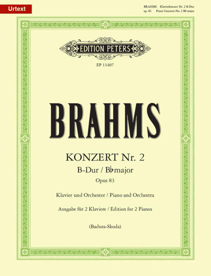 Brahms - Piano Concerto No. 2 In BB Major Op. 83