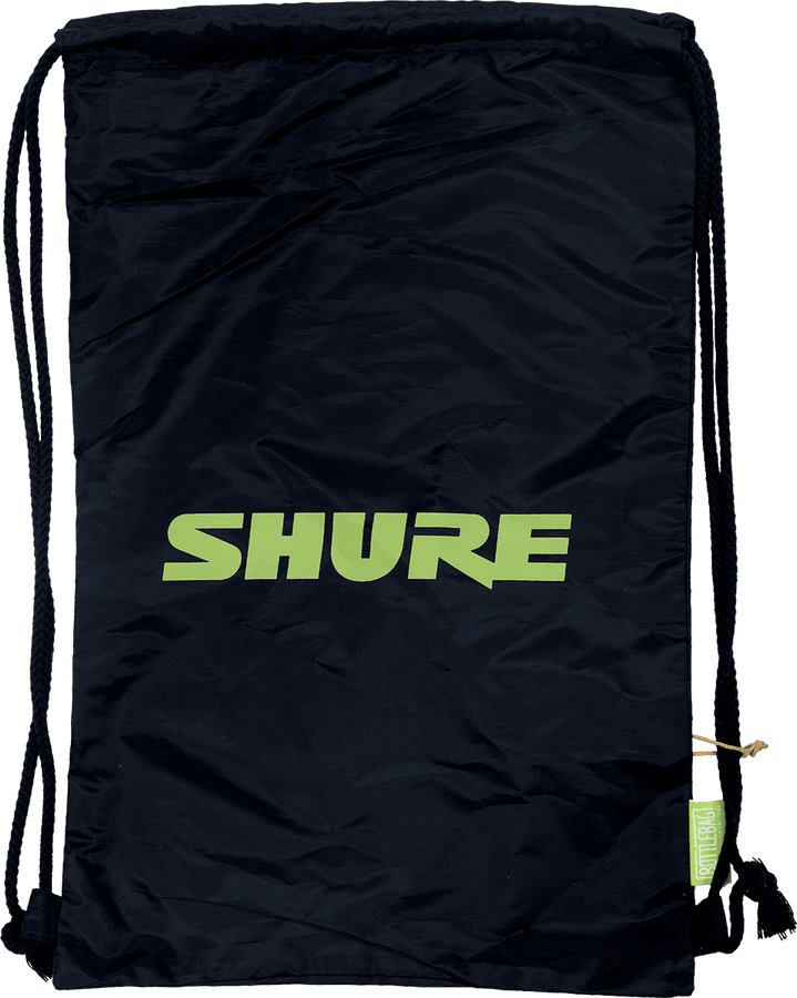 Shure Gymbag Green Logo