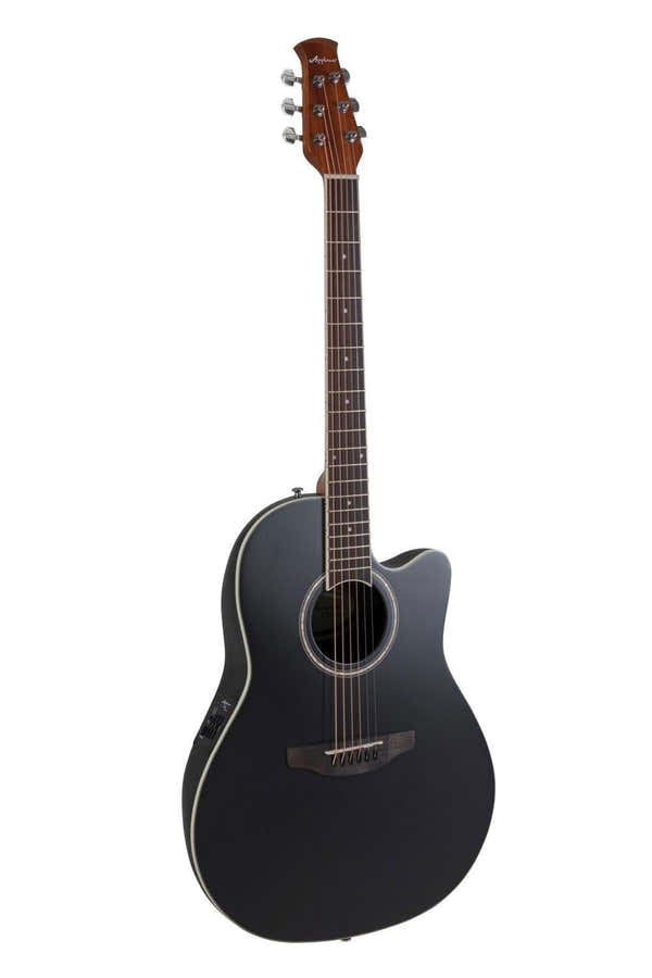 Guitarra Electro-Acústica Ab28 Super Shallow Bowl Cutaway Black Satin