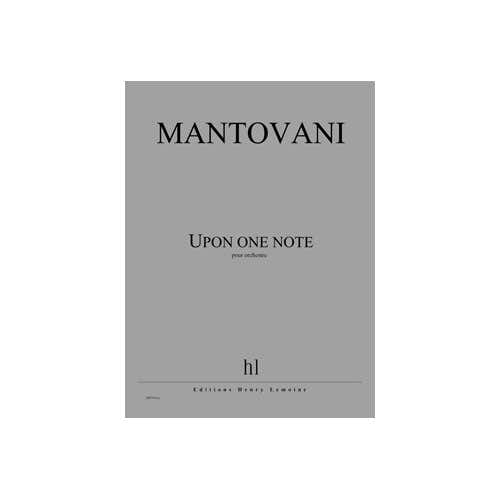 Mantovani - Upon One Note - Orchestre