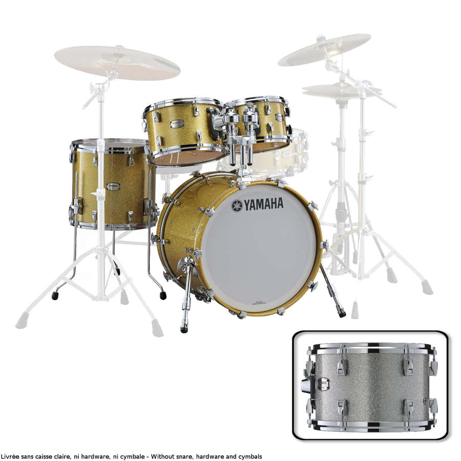 ABSOLUTE HYBRID MAPLE ROCK 22X18 + 10" 12" 16" SILVER SPARKLE