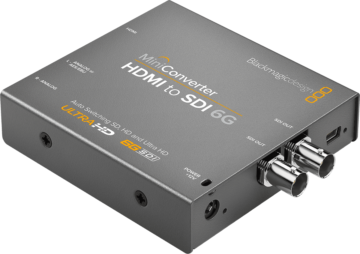 Mini convertidor - HDMI a SDI 6G