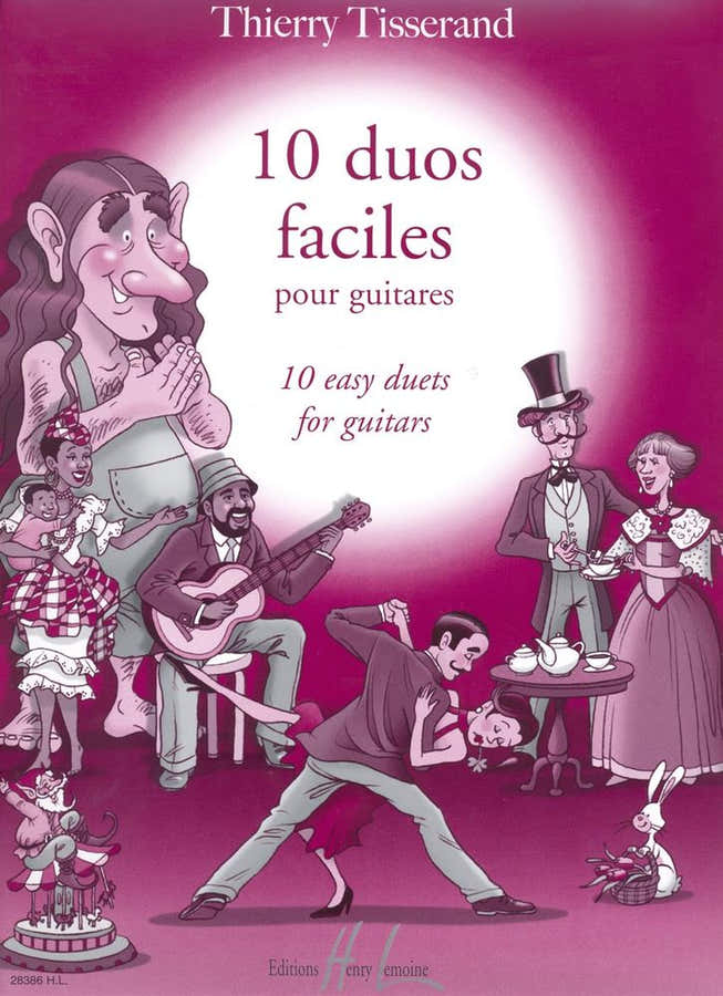 TISSERAND THIERRY - DUOS FACILES POUR GUITARE (10)