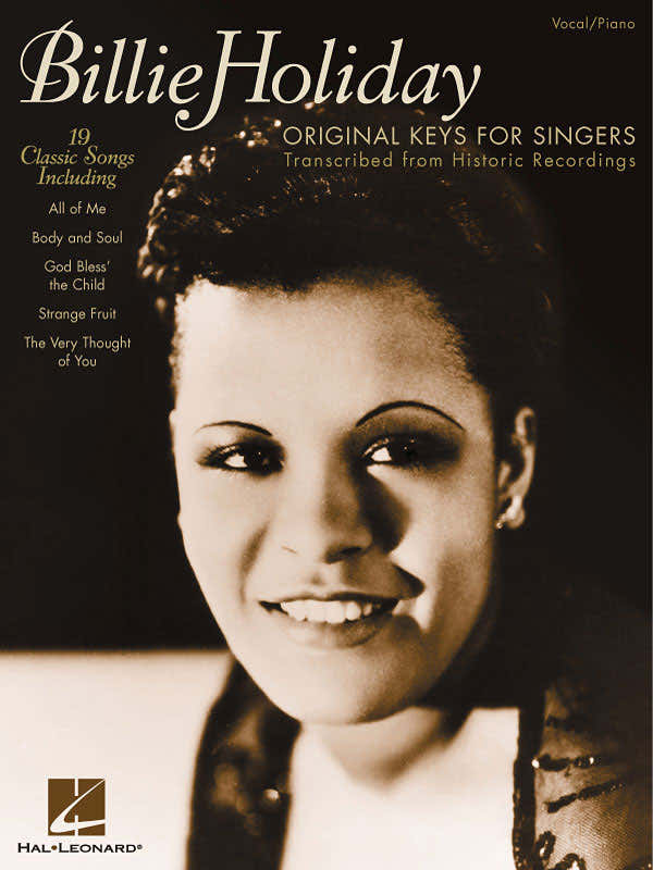 Billie Holiday - Original Keys For Singers - Voix & Piano