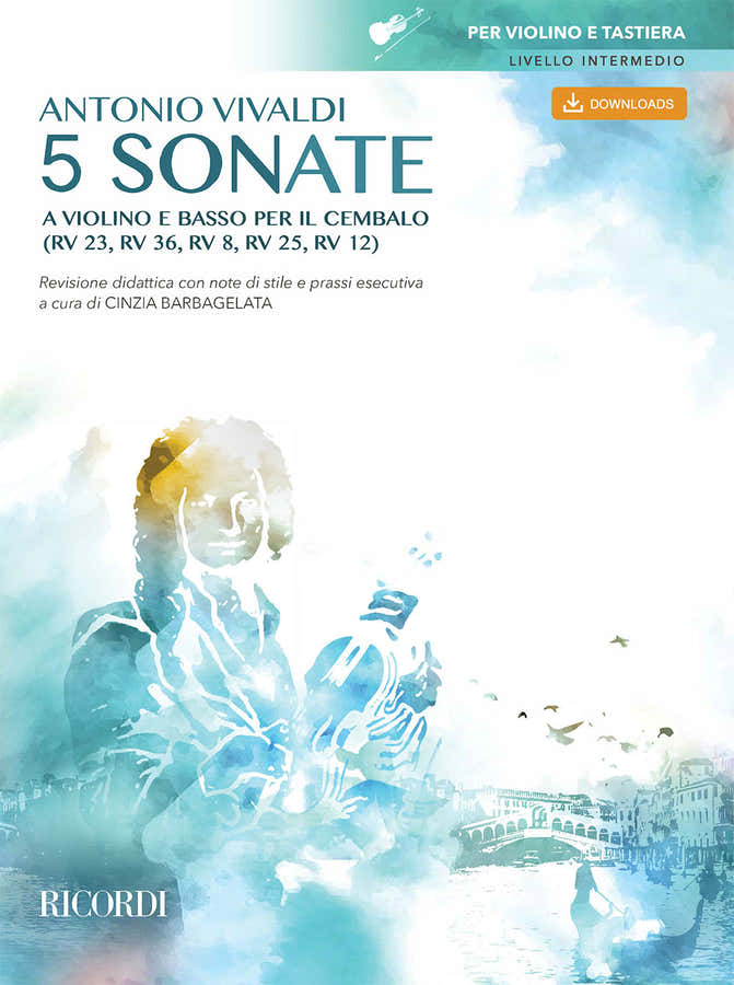 5 Sonate a violino e basso per il cembalo