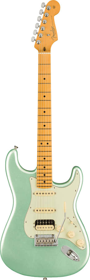 Stratocaster HSS American Professional II MN Verde Surf Místico