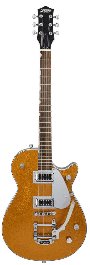 G5230T Electromatic Sparkle Jet Ft Single-Cut con Bigsby Lrl Dorado brillante