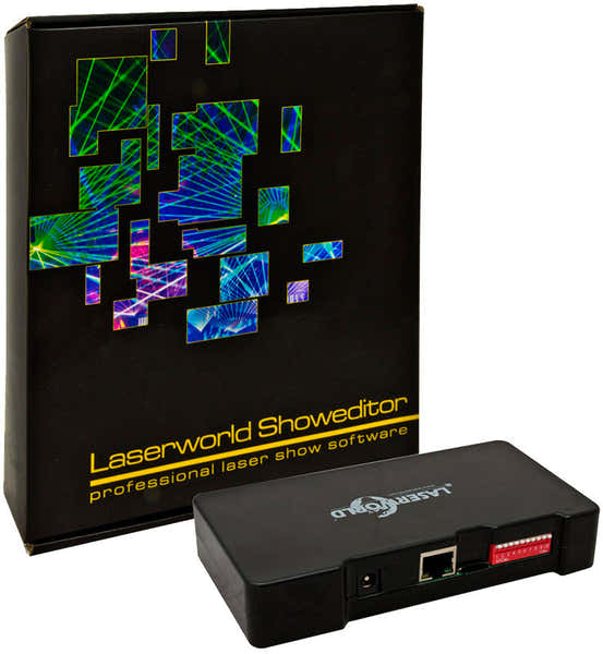 Laserworld Interfaz ShowNET + ShowEDITOR
