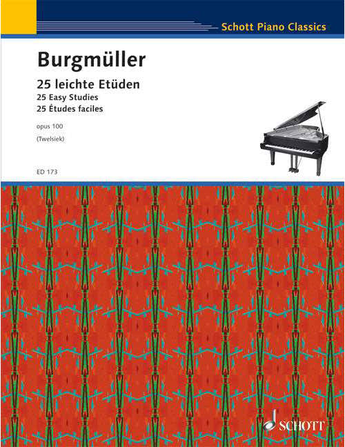 Burgmüller - 25 Etudes Faciles Op. 1 - Piano