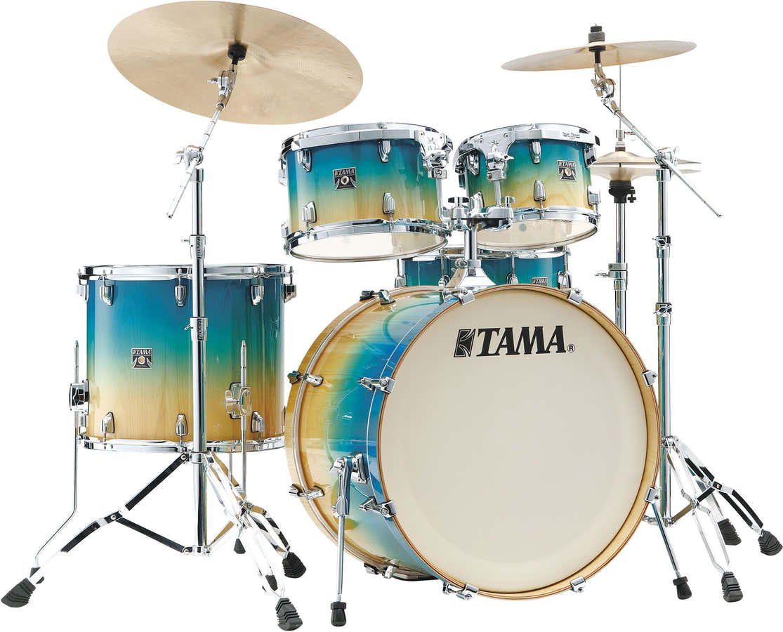 Superstar Classic Stage 22 + Herrajes Degradado de pino Lacebark del Caribe