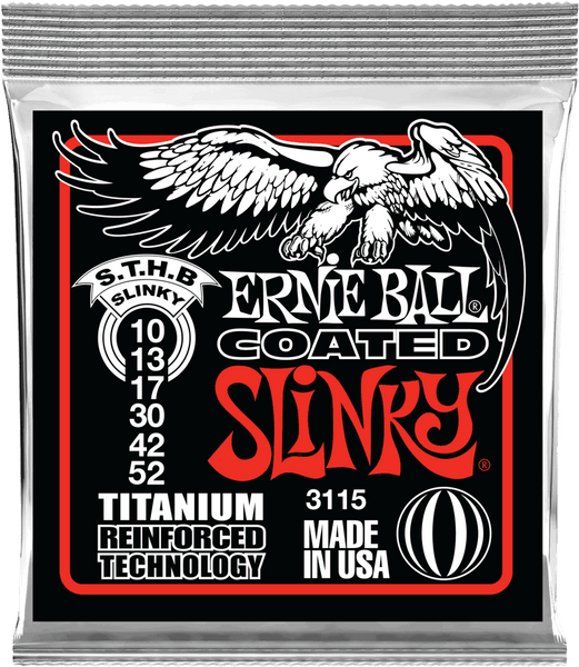 3115 Slinky recubiertas Agudas finas Graves gruesas 10-52