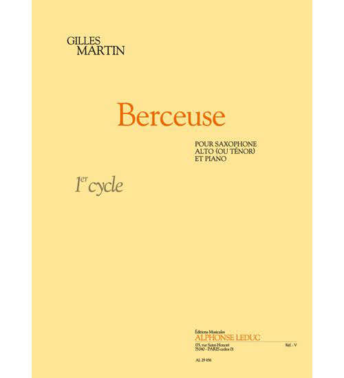Martin Gilles - Berceuse - Saxophone & Piano