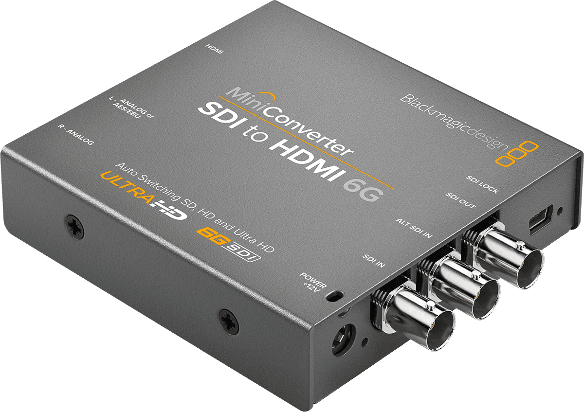 Mini convertidor - SDI a HDMI 6G