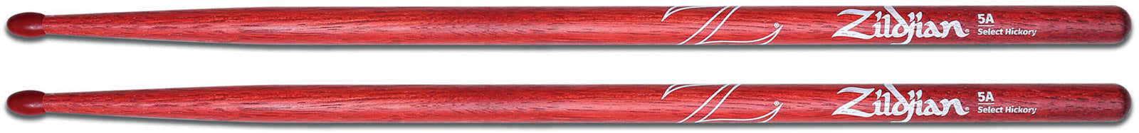 HICKORY SERIES - 5A NYLON RED - NATURAL DRUMSTICK