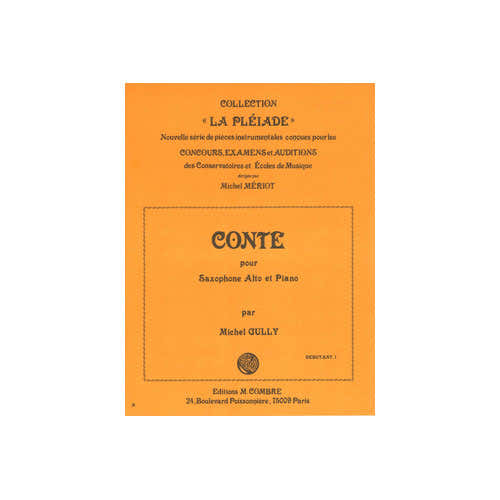 Gully - Conte - Saxophone et Piano