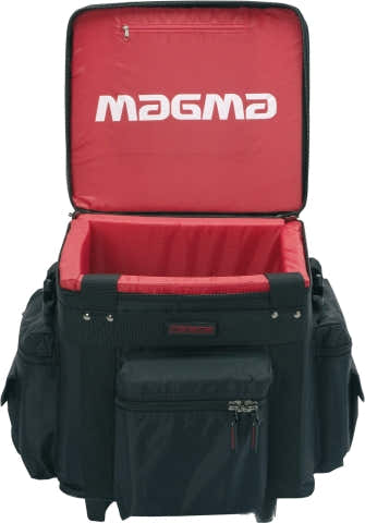 LP-bag 100 Trolley Negro/rojo
