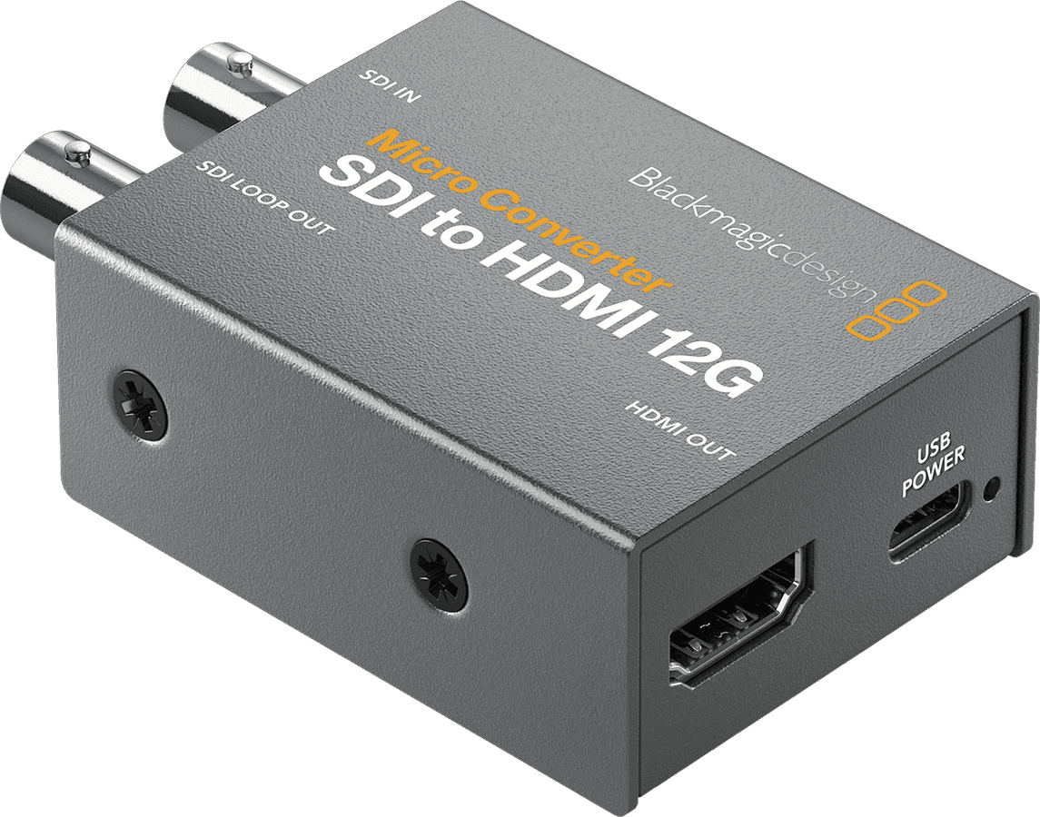 Micro Converter SDI a HDMI 12G PSU