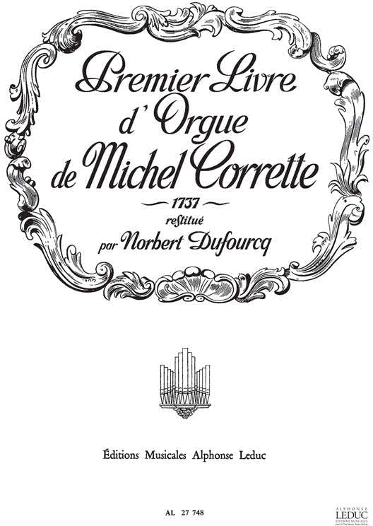Livre D'Orgue 1