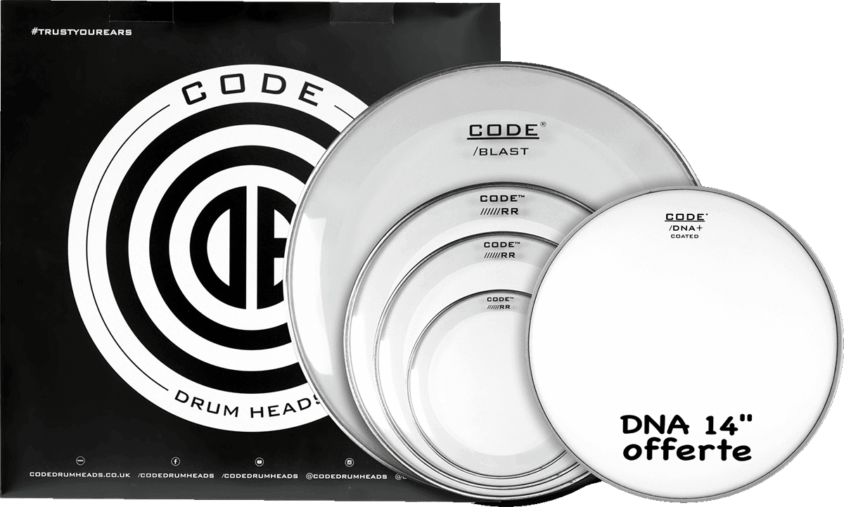 Pack Completo Reso Ring Transparente 10/12/14/20 + 14" DNA Recubierta