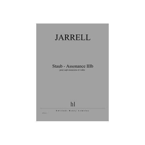 Jarrell - Staub - Assonance Iiib - 7 Musiciens et Vidéo
