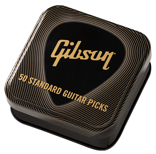 PICKS STANDARD TIN 50 PACK BLACK HEAVY