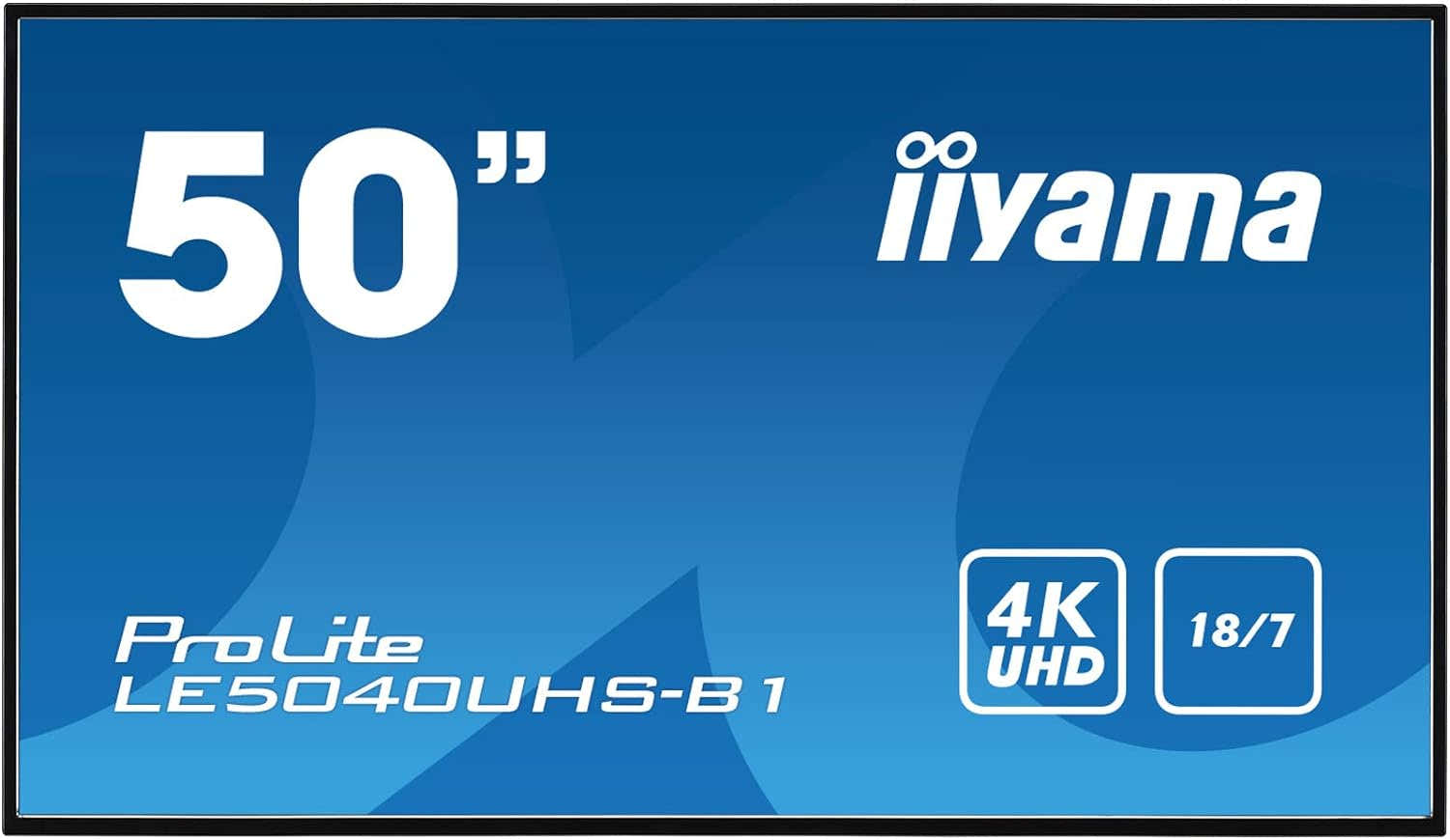 IIYAMA PROLITE LE5040UHS-B1 ECRAN LED 50" - B-STOCK